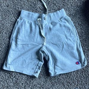 Gray champion shorts